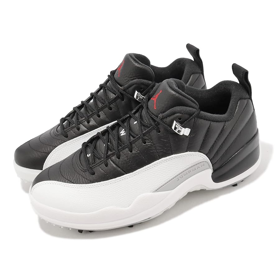 ナイキエアジョーダン12 ゴルフシューズDH4120 010 US6 Nike Air Jordan 12 Retro Low Golf Playoff Trainers DH4120